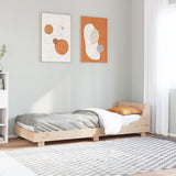 Bed Frame without Mattress 90x190 cm Single Solid Wood Pine 850749