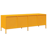 TV Cabinet Mustard Yellow 135x39x43.5 cm Cold-rolled Steel 851331