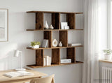 Wall Shelf Old Wood 102 x 20 x 96 cm Engineered Wood 8012218