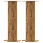 Plant Stands 2 pcs Artisian Oak 30x30x95 cm Engineered Wood 3307881
