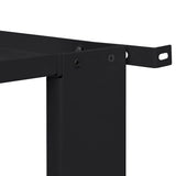 Washing Machine Pedestal 2 pcs Black 127 x 54.5 x 32.5 cm Steel 42022034