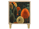 Bedside Cabinet ZAANDAM 2 pcs Sonoma Oak 36 x 33 x 60 cm 8007292