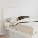 Headboard White Engineered wood 887857