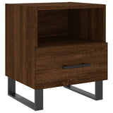 Bedside Cabinets 2 pcs Brown Oak 40x35x47.5 cm Engineered Wood 827499