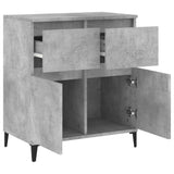 Sideboard Concrete Grey 60x35x70 cm Engineered Wood 819688