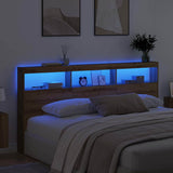 Headboard Artisan Oak 200 x 17 x 102 cm Engineered Wood 886254