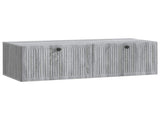 Wall-Mounted TV Cabinet Grey Sonoma 98 x 41 x 30 cm 898021