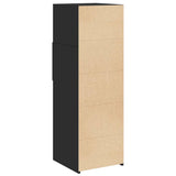 Highboard Black 40x42.5x124 cm Engineered Wood 846160