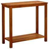 316405 Garden Console Table 80x35x75 cm Solid Acacia Wood