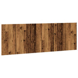 Wall Headboard Old Wood 240x1,5x80 cm Engineered Wood 856830