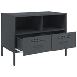 TV Cabinet Anthracite 68x39x50.5 cm Steel 843046