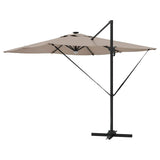 Roma Parasol Taupe 286 x 284 x 270 cm Aluminium and Polyester 42003354