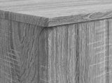 Bathroom Sink Cabinet ZWOLLE Grey Sonoma 59.5 x 31.5x 59 cm 896351