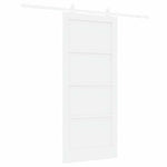 Sliding Door Set Manual ORKDAL White 86 x 198.5 cm 3333427