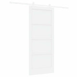 Sliding Door ORKDAL White 86 x 198.5 cm Solid Pine Wood 3333427