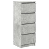 Sideboard Concrete Grey 37.5x35x99 cm Engineered Wood 861700