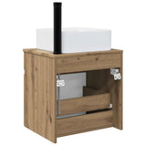 Wall-mounted Sink Vanity Artisan Oak 49 x 41 x 63 cm 890571