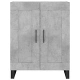 Highboard Concrete Grey 69.5x34x180 cm Engineered Wood 3198365