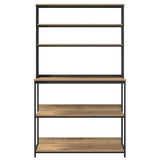 Kitchen Shelf Artisan Oak 100 x 40 x 168 cm Engineered Wood 883897