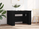Dinning Table 180 x 85 x 75 cm Engineered Wood Black Oak 3424940