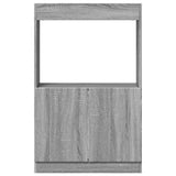 Highboard Grey Sonoma 63x33x100 cm Engineered Wood 855102