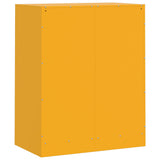 Sideboard Mustard Yellow 67x39x83 cm Steel 841682