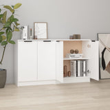 Sideboards 2 pcs White 60x30x70 cm Engineered Wood 3115772