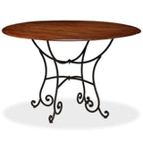 Dining Table Solid Acacia Wood with Honey Finish 120x76 cm 245642