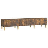 TV Cabinet Smoked Oak 147 x 34.5 x 30 cm Engineered Wood 894710