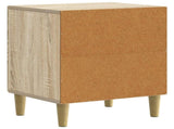 Bedside Cabinet Sonoma Oak 43 x 34.5 x 50 cm Engineered Wood 894569