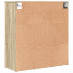 Shoe Cabinet Sonoma oak 77.5 x 30 x 83.5 cm Engineered wood 808723