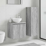 Bathroom Furniture Set 2 pcs Grey Sonoma 33 x 34.5 x 100 cm 3406119