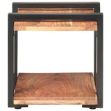 Bedside Cabinet 50x40x40 cm Solid Acacia Wood 320492