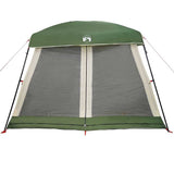 Family Tent Cabin 6-Person Green Waterproof 4009566