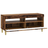 LED TV Cabinet Old Wood Engineered Wood 897213