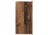 Wall-Mounted Cabinet Old Wood 33 x 34.5 x 94 cm Engineered Wood 898253