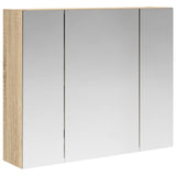 Bathroom Mirror Cabinet Sonoma Oak 60 x 14.5 x 50 cm 889073