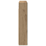 Bathroom Mirror Cabinet Artisian Oak 80 x 14.5 x 70 cm 889110