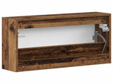 Wall-Mounted Shoe Cabinet ARNHEM 71 x 17 x 43 cm Old Wood 896633