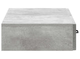 Wall-Mounted Side Table Concrete Grey 87.5 x 34.5 x 17 cm 899348