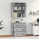 Highboard Concrete Grey Engineered Wood 3185387