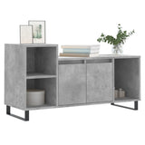TV Cabinet Concrete Grey 100x35x55 cm Engineered Wood 831328