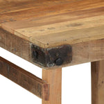 Dining Table Brown 60 x 55 x 76 cm Solid reclaimed wood 4019618