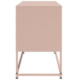 TV Cabinet Pink 100.5x39x60.5 cm Steel 846477