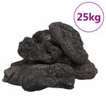 Volcanic Rocks 25 kg Black 10-30 cm 155326