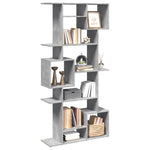 Book Cabinet Concrete Grey 92x29x188 cm Engineered Wood 3310319