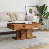 Coffee Table Old Wood 96x50x45 cm Engineered Wood 856546