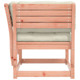 Garden Sofa Cream white, Natural wood 844697