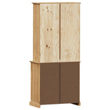 Highboard VIGO 78x40x175 cm Solid Wood Pine 3188301