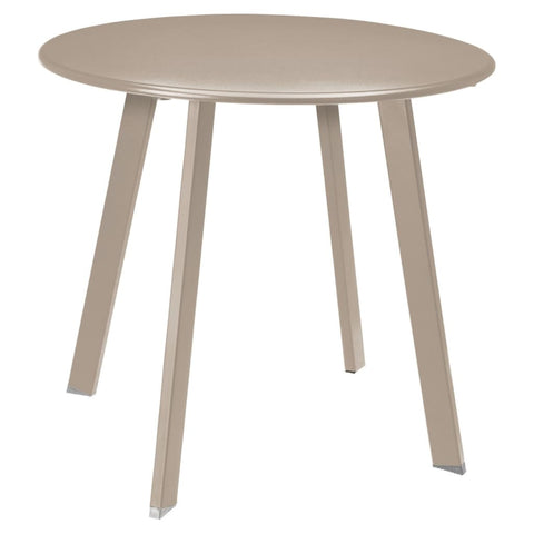 ZNTS ProGarden Outdoor Side Table 50x45 cm Matte Taupe 442219